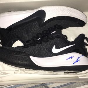 Mamba Focus shoes signed by Giannis Antetokounmpo